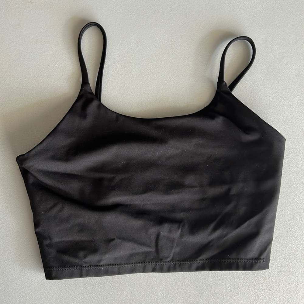 ADANOLA Tank Bra - Black size MEDIUM